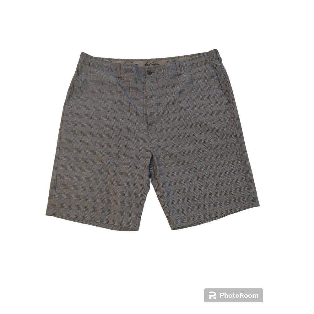 Ben Hogan Golf gray plaid shorts Size 44